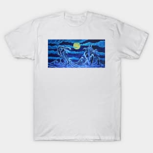 Oil Painting - Ghosts of the Sea. 2012 T-Shirt